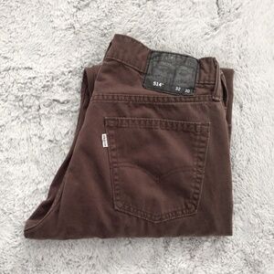 Levi Strauss & Co. 514 *BROWN* Jeans